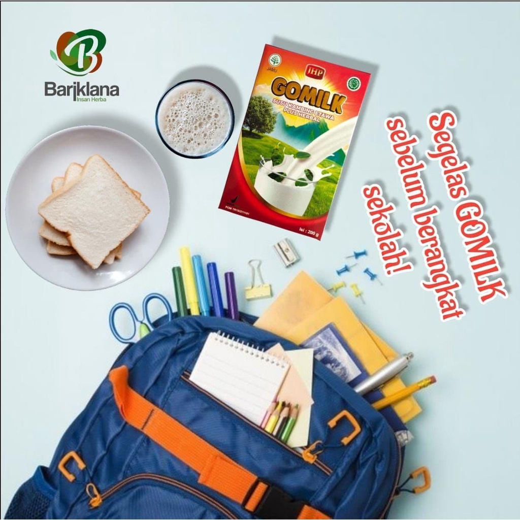 

GOMILK Susu Kambing Etawa Plus Herbal 200gr