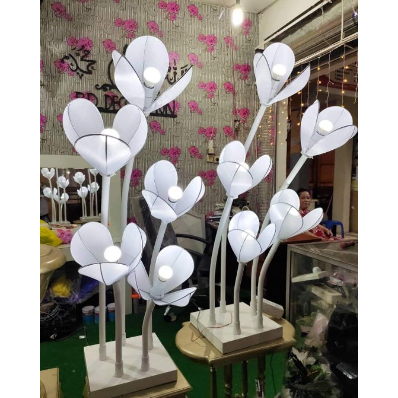 Kap Lampu Kelopak Bunga Tulip Untuk Paket Usaha Dekorasi Kap Lampu Kelopak Bunga Tulip Untuk Paket Usaha Dekorasi