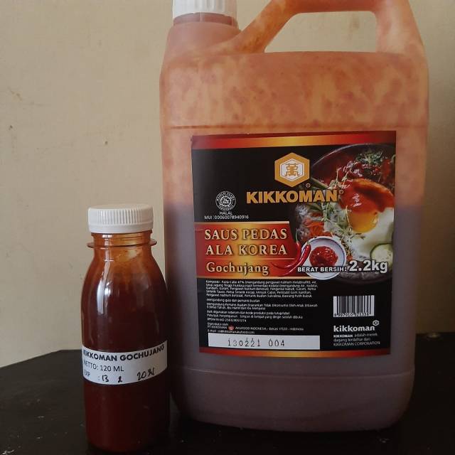 

Kikkoman gochujang botol 120ml.