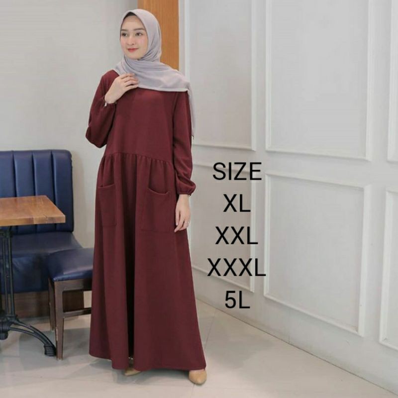 Harga Muslim Gamis Dress Hamil Terbaik Juni 2021 Shopee Indonesia