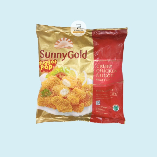 Sunny Gold Crispy Nugget Pop Crumbles / Naget Ayam 440Gram