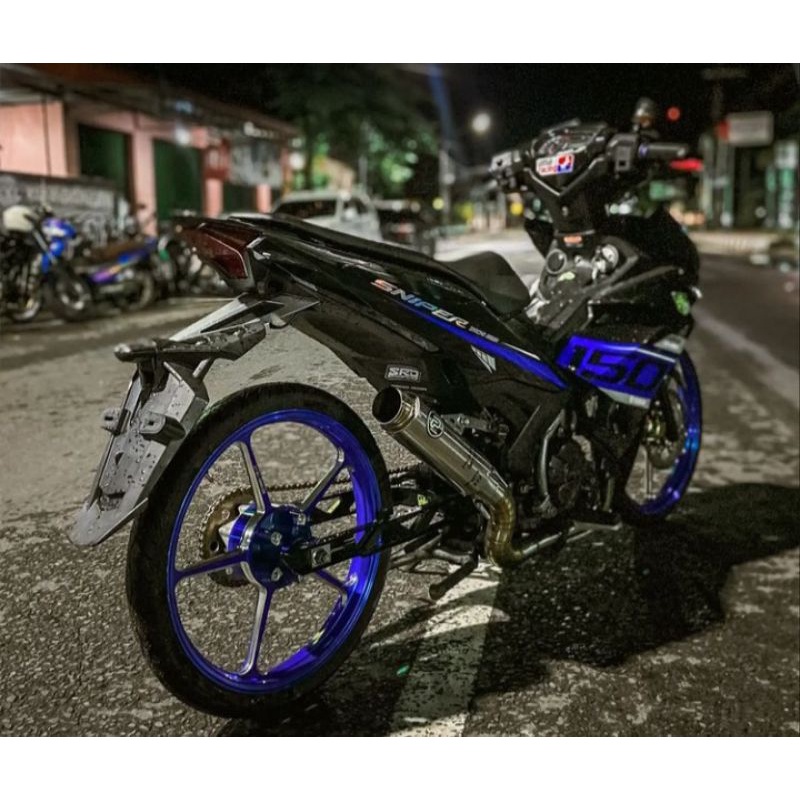 Knalpot Pekajaman Original Mx King 150 Tipe Thailand Stainless original racing jogja Asli Knalpot Pe