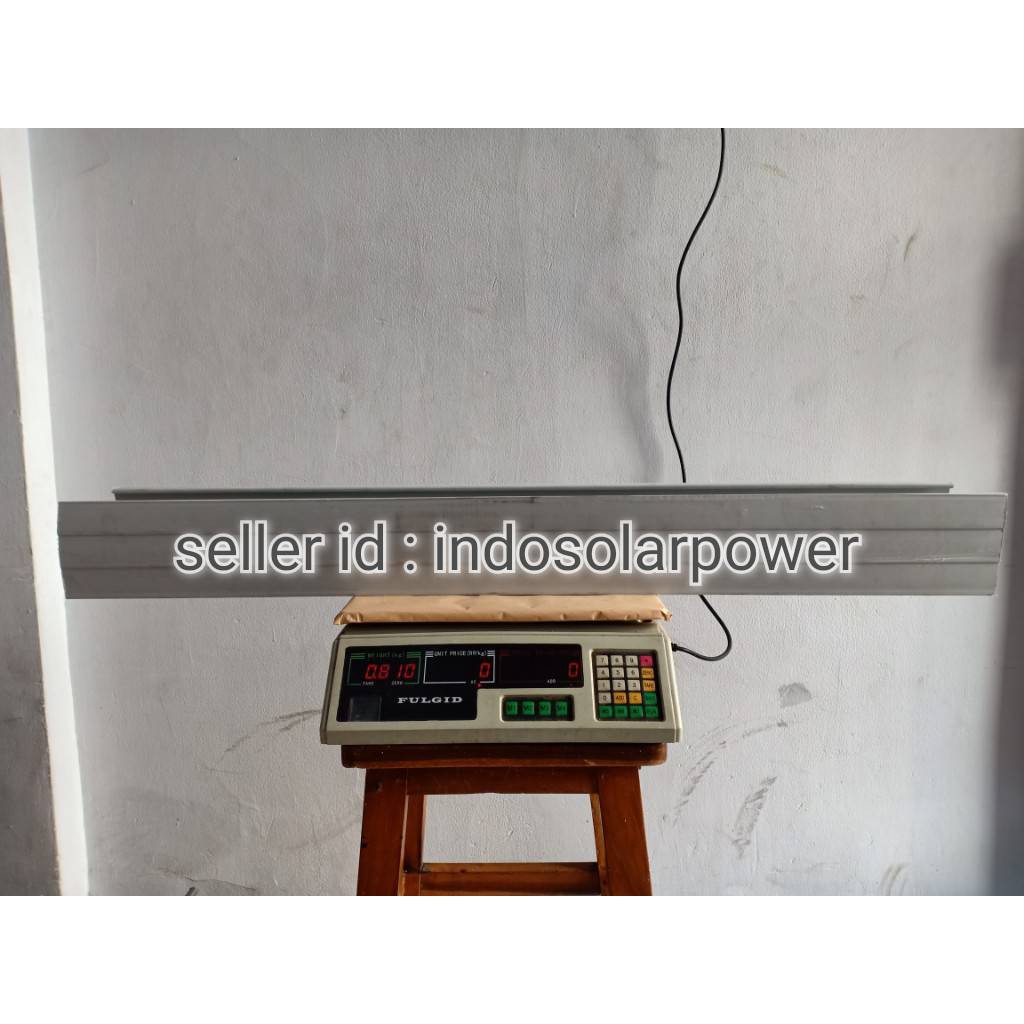 Talang air hujan harga per meter PVC kotak SG-140 RG-140 4&quot; 4 inch LANGGENG MASPION atap genting