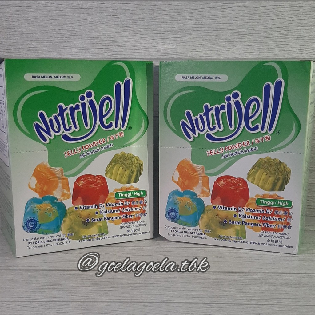 

Nutrijell 1 pack (isi12)