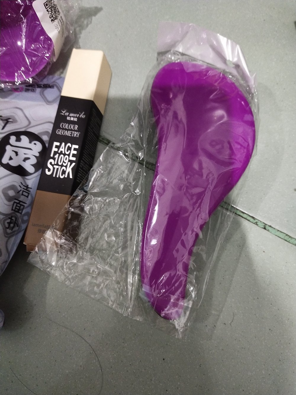 Alas Silikon Portabel Universal Warna Polos Dengan Suction Cup