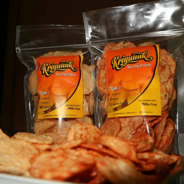 

Keripik singkong(opak)