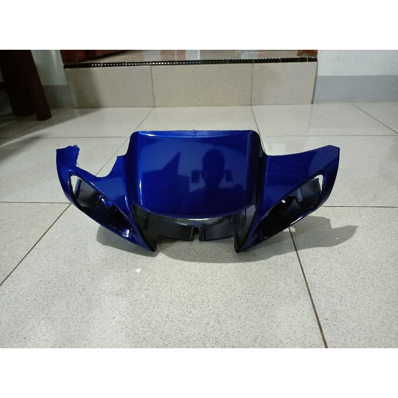batok depan Yamaha fiz r biru
