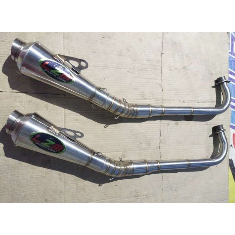 knalpot racing jupiter / pnp netral all bebek original LZM stenlis