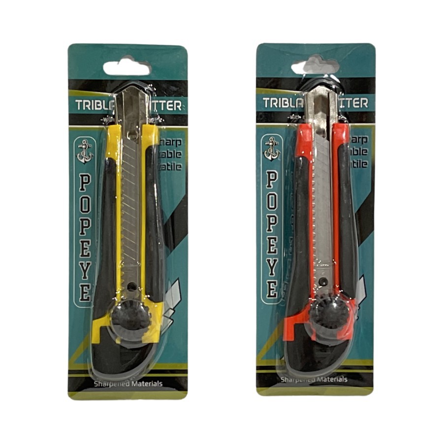 

Pisau Cutter Putar POPEYE 3 in1