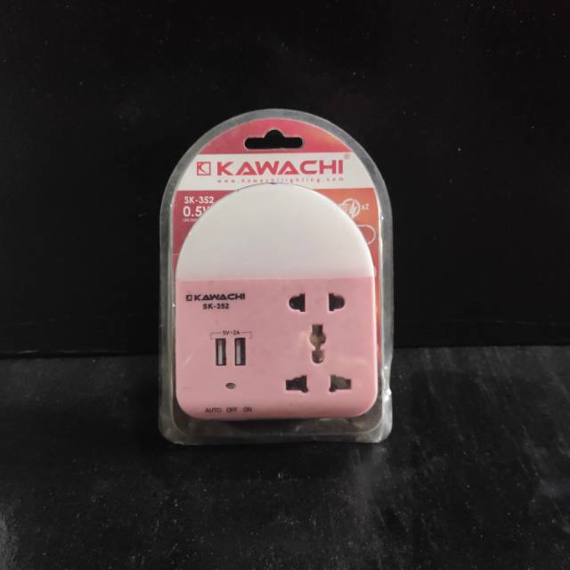 Lampu Tidur LED 0,5 watt Multi Fungsi Bisa Charger KAWACHI