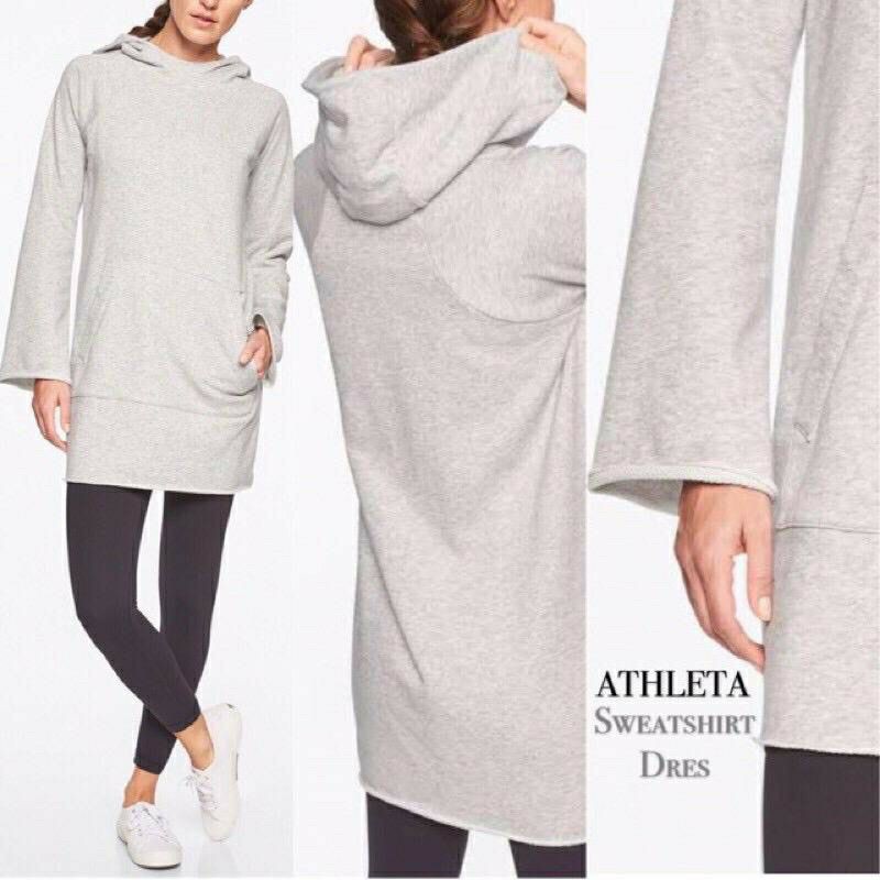 JACKET JAKET HOODIE SWEATER DRESS ATHLETA ORI