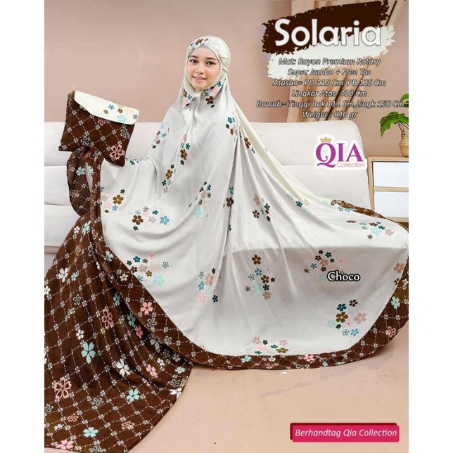 Solaria Mukena Original By Qia Collection