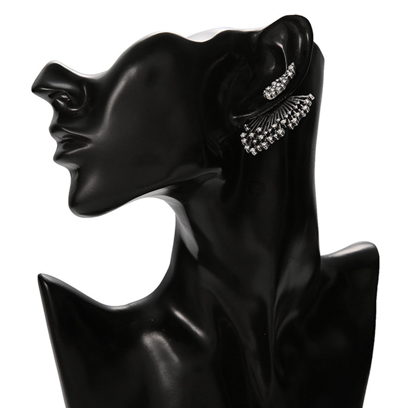 Sepasang / Set Anting Stud 925 Silver Untuk Perhiasan Pernikahan Wanita