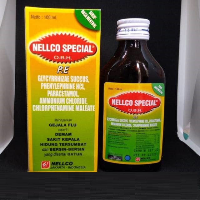 OBH NELLCO SPECIAL NELCO OBAT BATUK DEMAM PANAS HID - 100ml