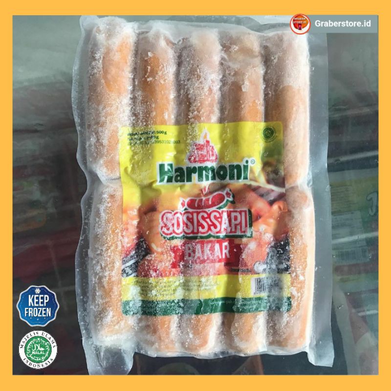 

Harmoni Sosis Sapi Bakar Jumbo 10s 500gr Sosbak Jumbo Sosis Frozen Food