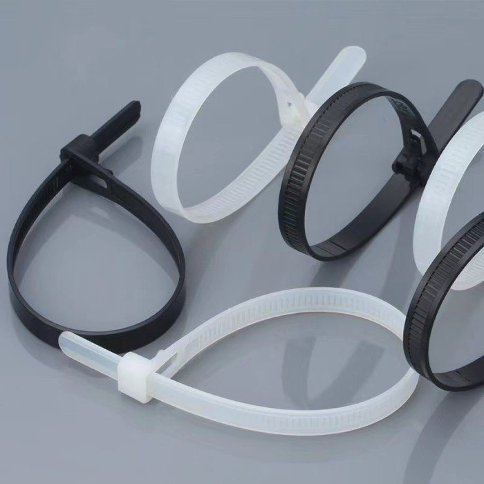 

ORGANIZER-DOCUMENT- KABEL TIES BISA BUKA / REUSABLE CABLE TIES 20CM/25CM/30CM - PUTIH, 20CM