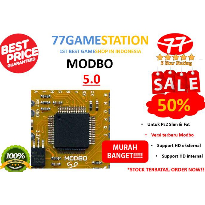 (Produk Terlaris) Modbo 5.0 Ic Matrix Untuk Pasang Hardisk Ps2 Slim & Fat >>> Termurah
