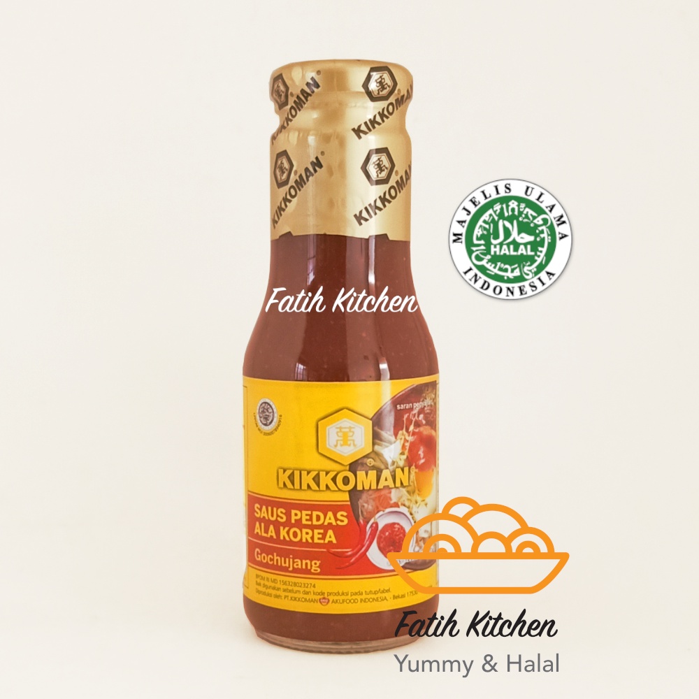 

Kikkoman Gochujang Sauce Halal 300 gr - Saus Pedas Korea