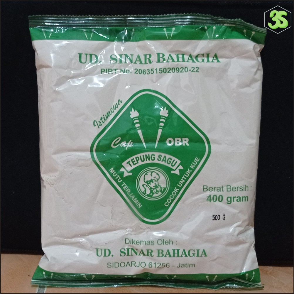 

Tepung sagu 480gram cap obor