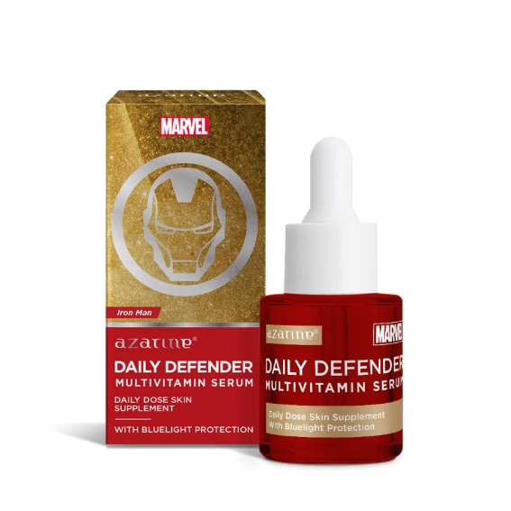 AZARINE x Marvel Super Hero Serum Edition | Acne Spot | Hydramax Serum | Luminous Serum | Pore Tightening | Calming serum | Niacinamide 5% | Brightening C Glow | Multivitamin Serum |  retinol | Revitalizing  | Miracle Oil