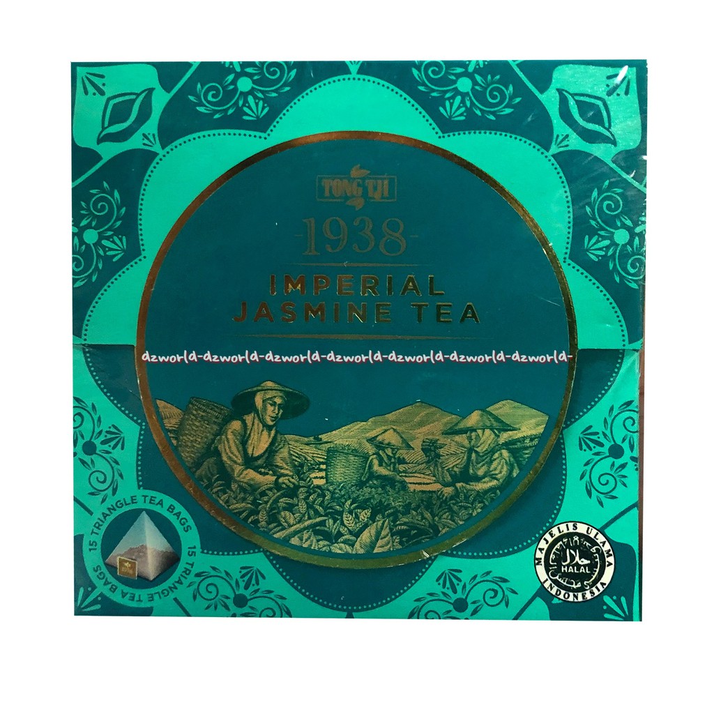 Tong Tji 15bag Tongji Imperial Jasmine Tea Triangle Tea Bag Teh Segitiga Tongji Teh Exclusive