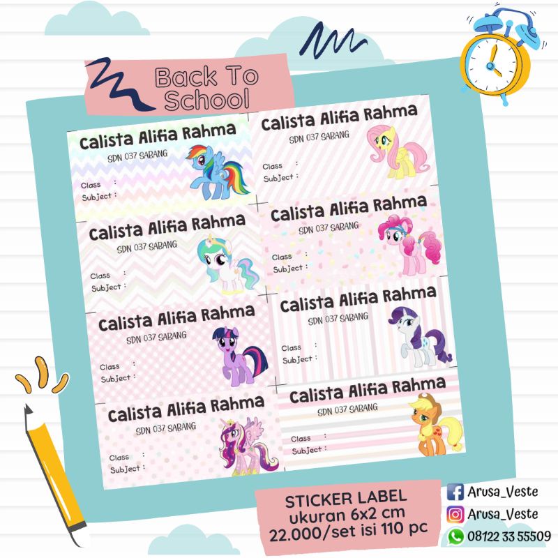 

Sticker Nama Buku