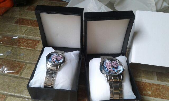 Jc-007b \ Jam Custom \ Bisa Custom Sesuai Keinginan \ Hadiah \ Ultah \ Pernikaha \ Qq Transfaran