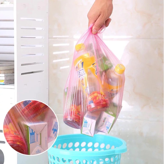 Kantong Plastik Sampah 45X50cm Kantong Plastik Refill Satu Roll TANPA TALI