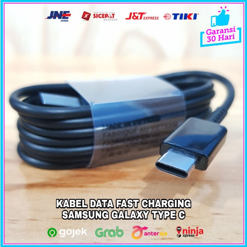 Kabel USB Fast Charging Samsung Galaxy M20 M20s ORIGINAL 100% Kabel Data USB Type C ORI