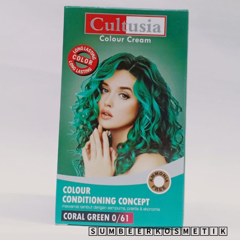 Cultusia  Pewarna Rambut Colour Cream /  Cat Rambut Cultusia 30ml BPOM