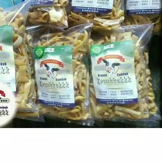 

BAYAR DITEMPAT✔️Kerupuk kulit sapi / rambak / Dorokdok/ 1Kg|SQ2
