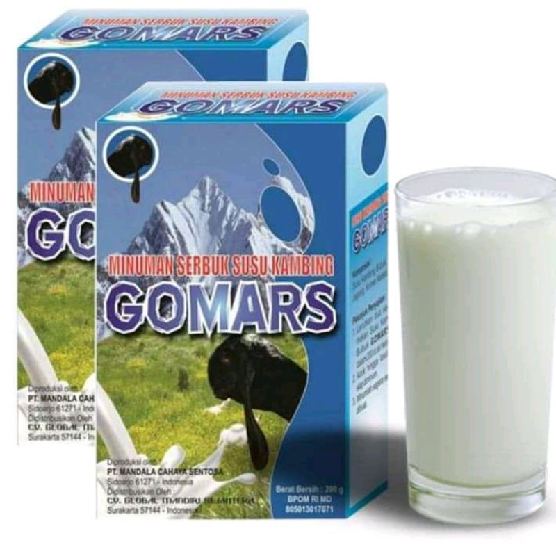 

Susu Kambing Gomars Murah 5 kotak