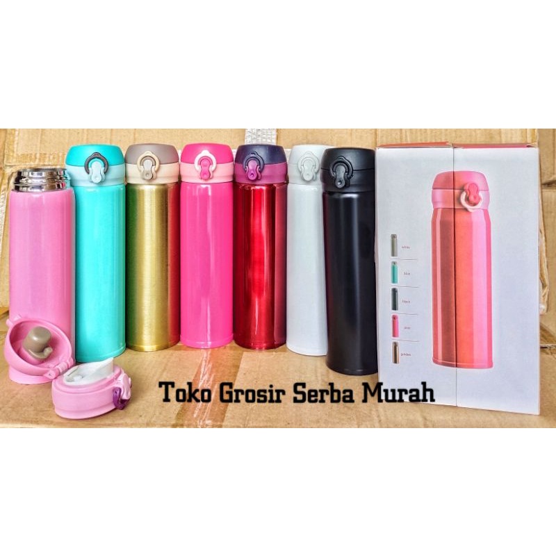 istanaonline Termos Air Panas niagara Termos kancing stainless steel Vacuum Flask 500ml
