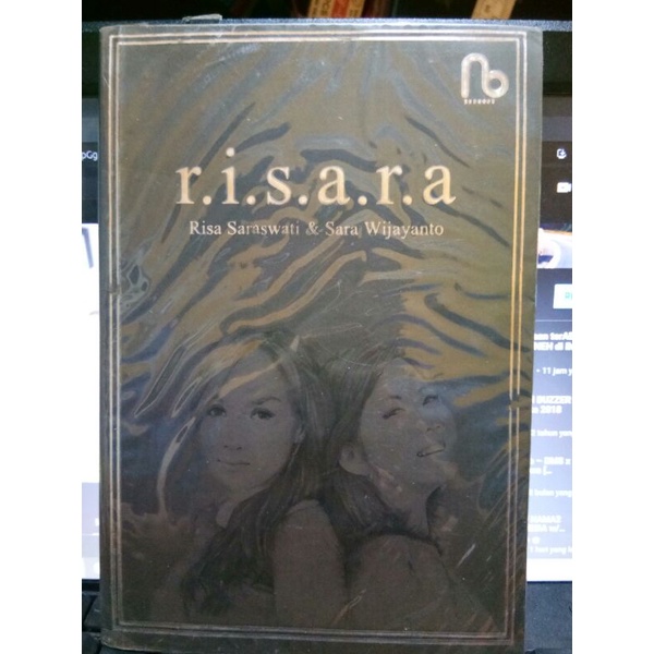 NOVEL RISARA (r.i.s.a.r.a) RISA SARASWATI BEKAS PRELOVED