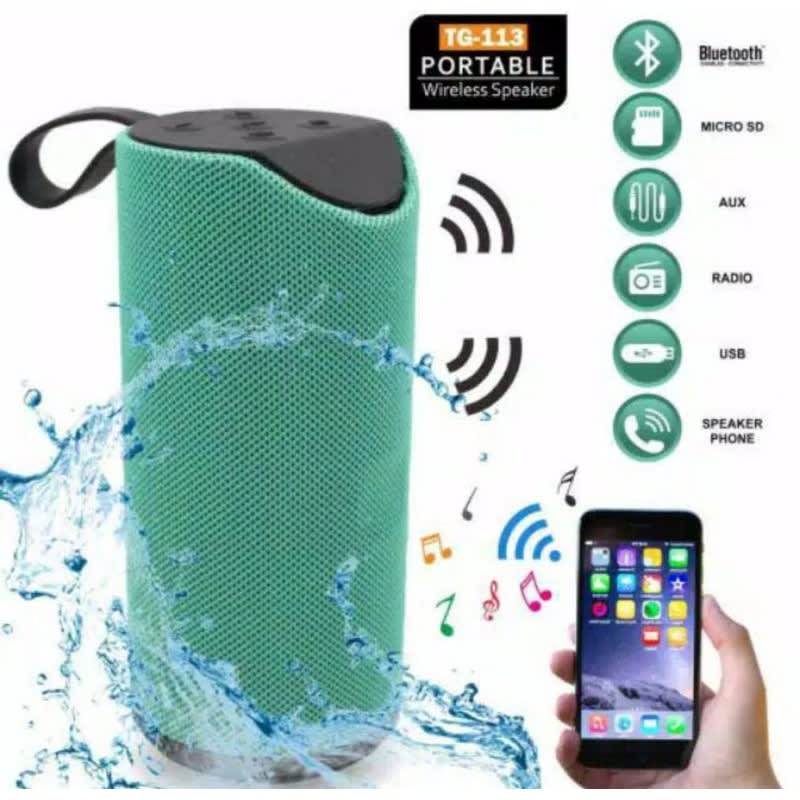 Speaker Bluetooth TG-113 JBL Music Box Panjang BT TG113 Wireless Portable Extra Bass