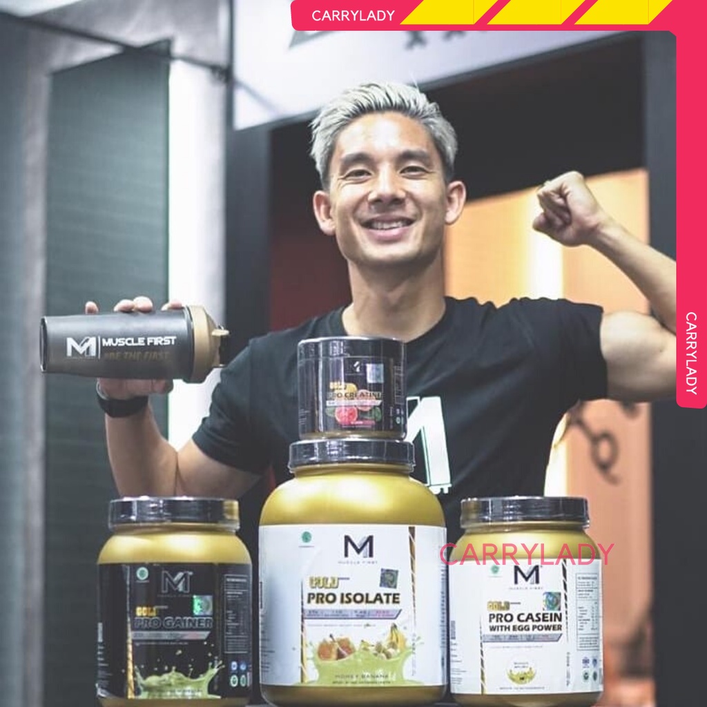M1 Muscle first GOLD PRO CASEIN PROTEIN 2lbs 2 LBS SLOW RELEASE PROTEIN PROCASEIN MuscleFirst