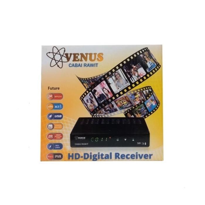 Recai | Receiver Venus Set Top Box Dvb-T2 Cabai Rawit Tv Digital Kualitas Terbaik