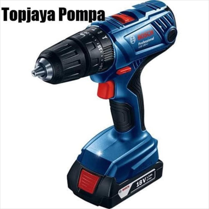 Bosch Cordless Drill / Mesin Bor Baterai 18V GSB 180 LI