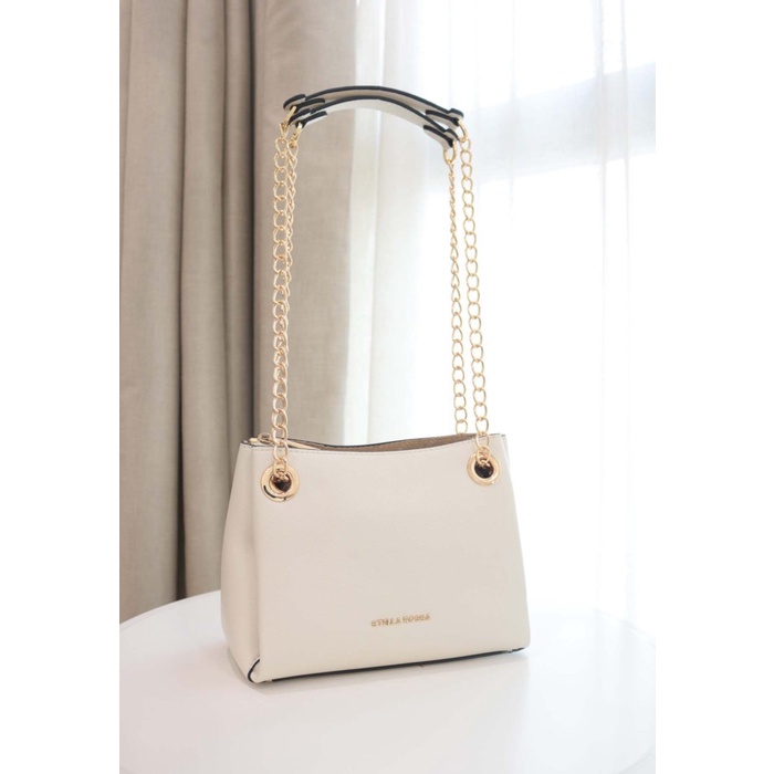 Stella Rossa Suri Chain Bag - White