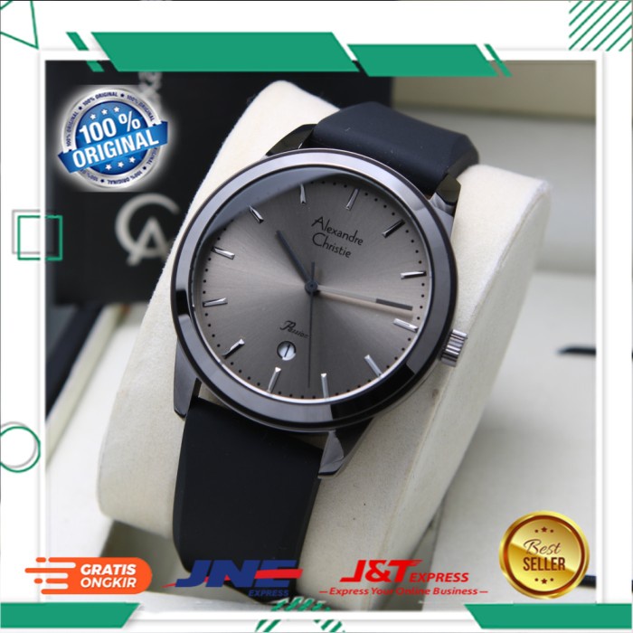 JAM TANGAN ALEXANDRE CHRISTIE ALEXANDER CHRISTIE WANITA CEWEK ORIGINAL ORI BRANDED AC 2966 BLACK GRE