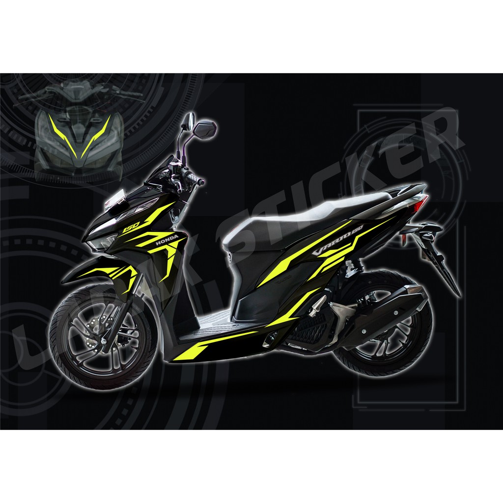 Sticker Vario fi New Striping Cutting Stiker Honda Vario 150 125