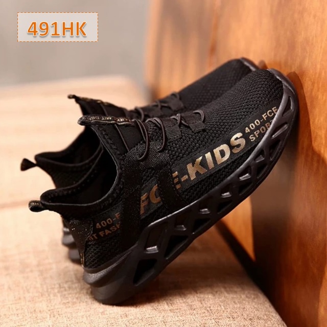 Sepatu 26-35 running Sports for kids boys and girls AS153 Sepatu Anak Sekolah Sneakers Air Motion Fashion Korea Cewek Cowok (491)