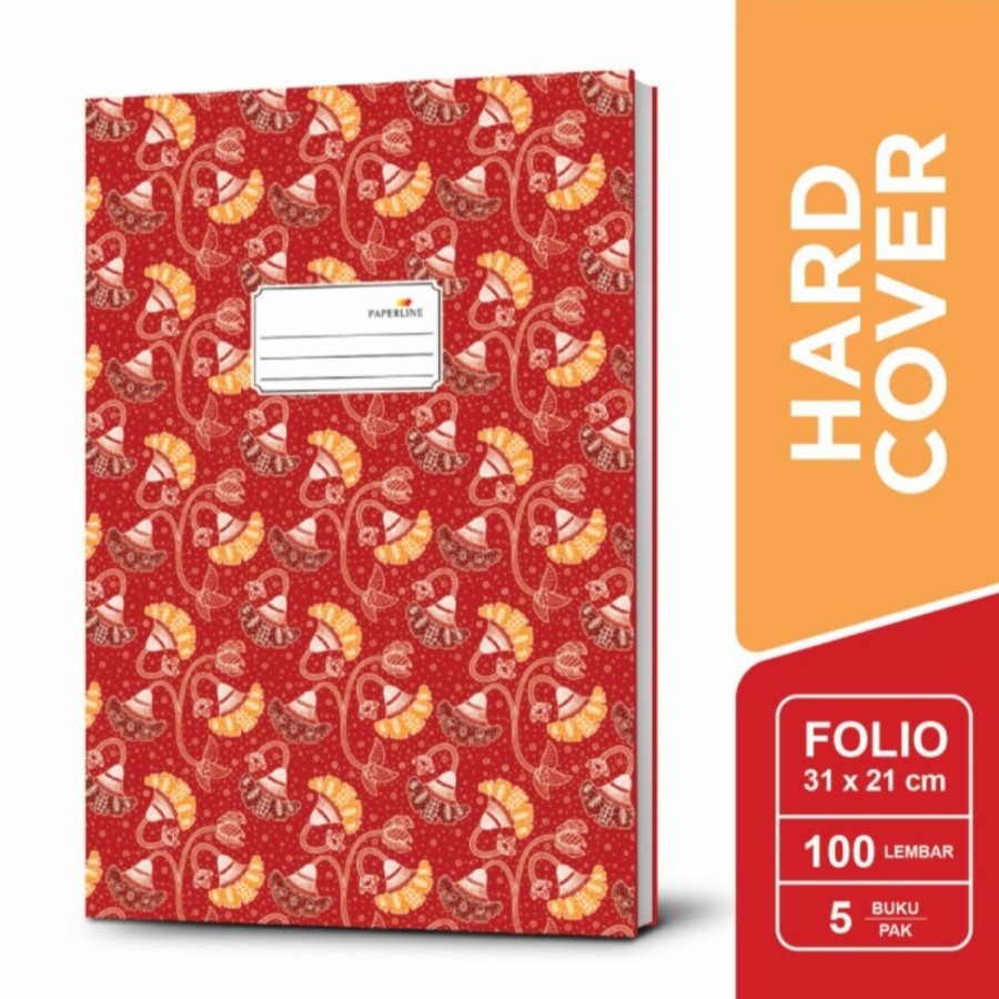 

Buku Folio PAPERLINE Hardcover 100 Lembar