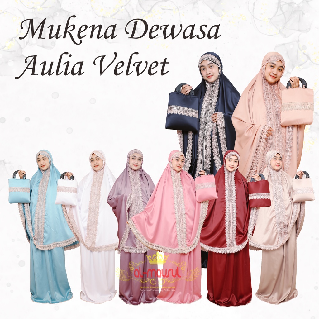 Mukena Dewasa Aulia Velvet