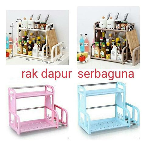  068 Rak  Dapur Serbaguna Rak Bumbu Shopee  Indonesia