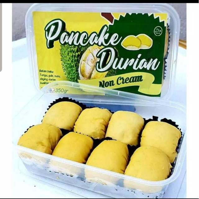 

Pancake durian non cream isi 8