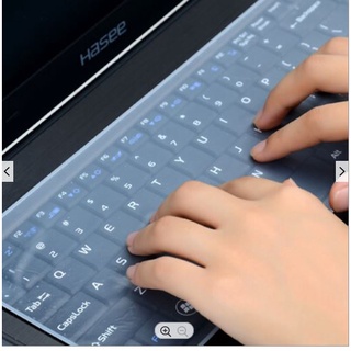 Universal Skin Keyboard Cover/ Ultra Thin Silicone Keyboard Protector / Pelindung Keyboard Laptop 12inch 14inch 15inch 17inch