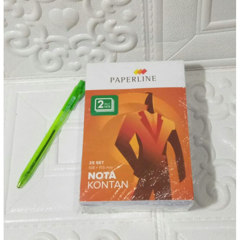 

Nota Kontan 2 ply merek Paperline isi 10 buku