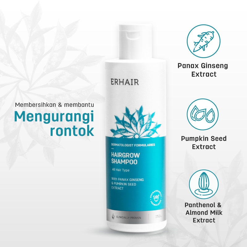 ERHAIR Bundle ERHAIR Hairgrow Perawatan Rambut - Bundle Untuk Kerontokan Berlebih-1