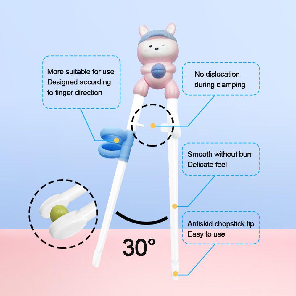 Top Alat Makan Bayi Portable Sumpit Latihan Makan Bayi Training Chopsticks